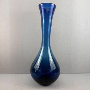 Blenko 9319 24" Floor Vase Hank Adams Teal